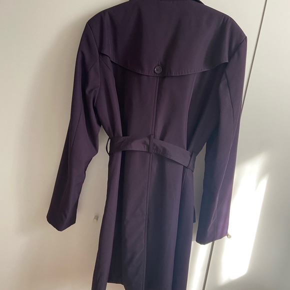Dark purple rain coat - Picture 5 of 6